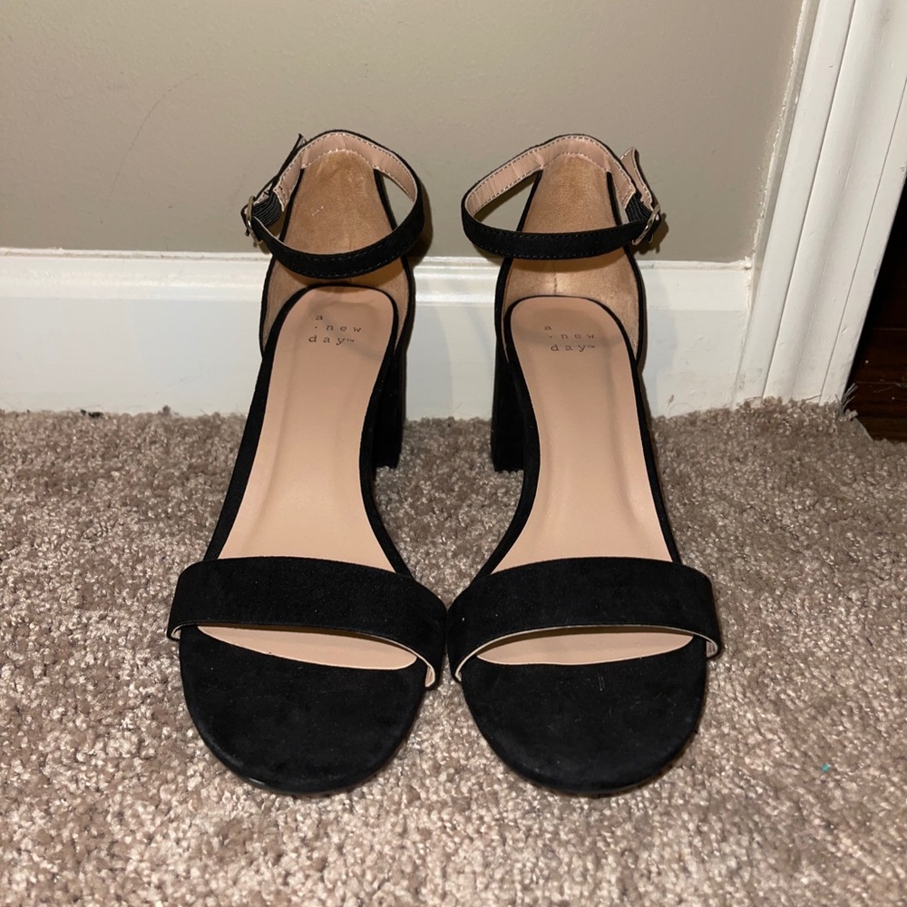 Black heels